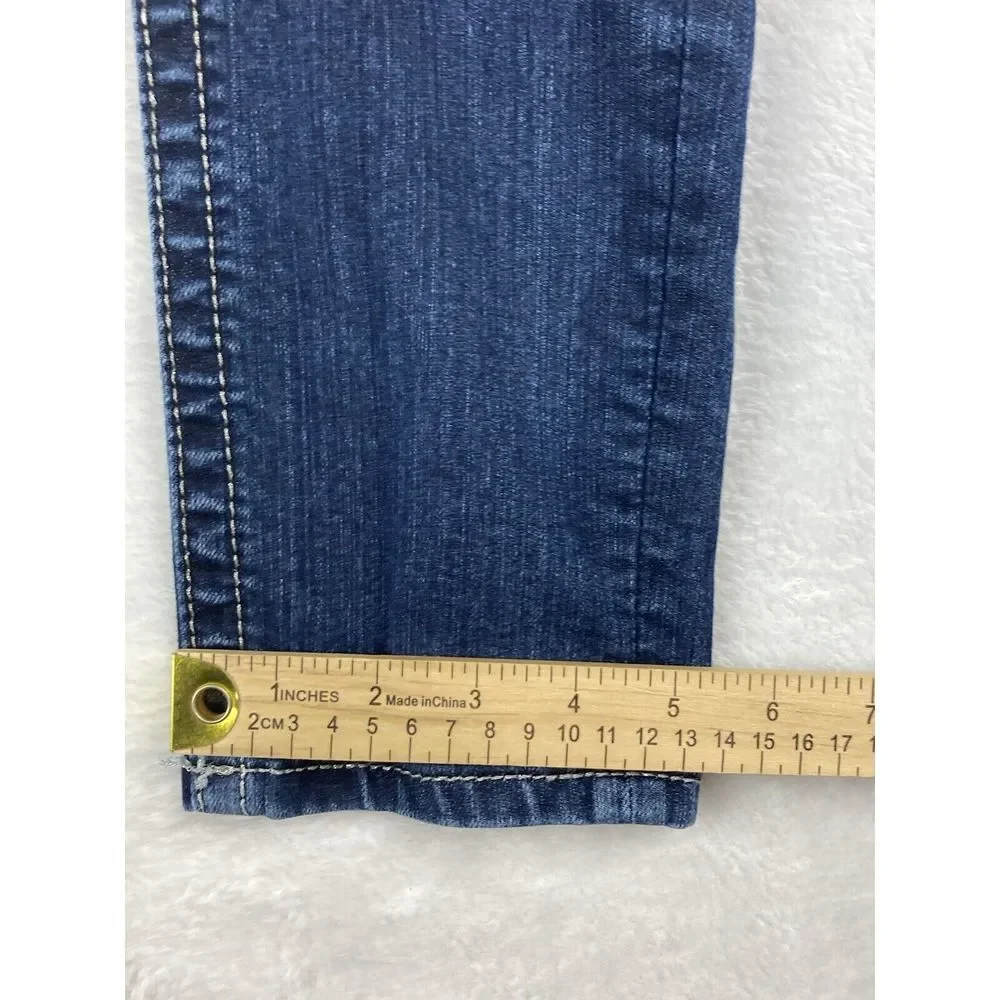 Miss Me Skinny Jeans Women'sLow Rise  Medium‎ Wash Blue Size 27